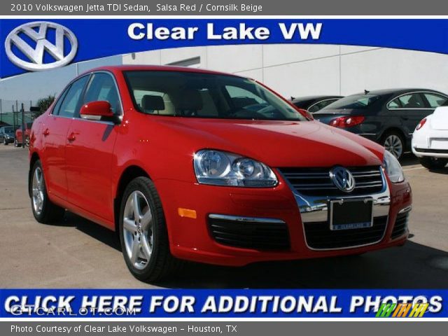 2010 Volkswagen Jetta TDI Sedan in Salsa Red
