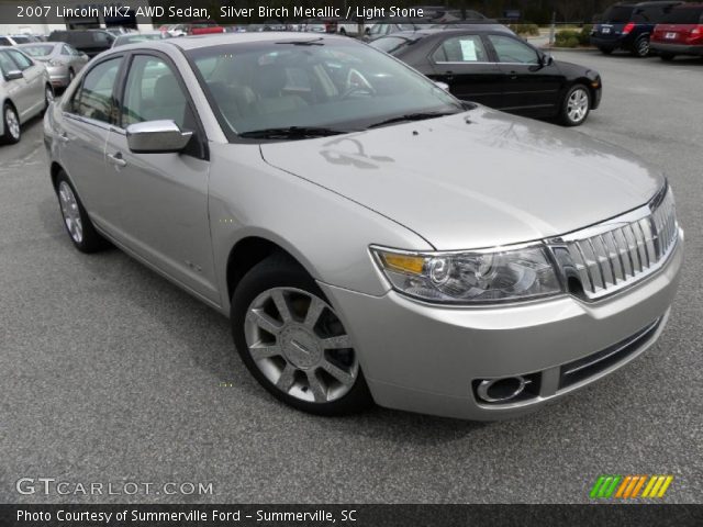 2007 Lincoln MKZ AWD Sedan in Silver Birch Metallic