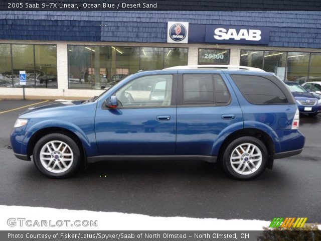 2005 Saab 9-7X Linear in Ocean Blue