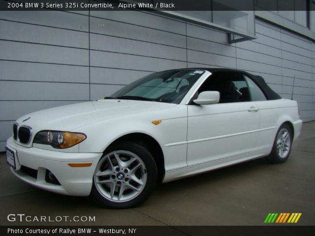 2004 BMW 3 Series 325i Convertible in Alpine White