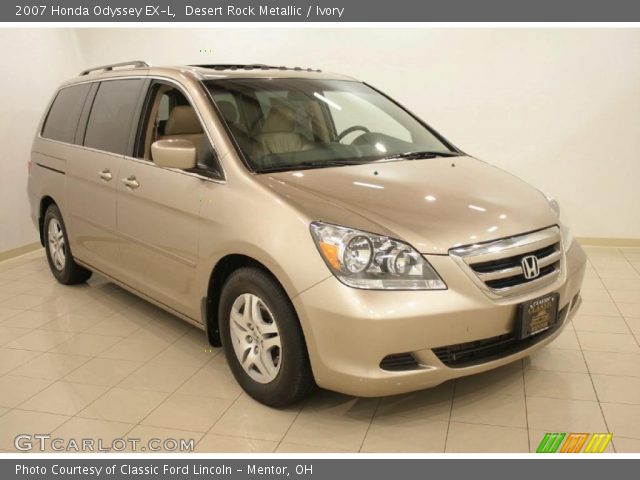 2007 Honda Odyssey EX-L in Desert Rock Metallic