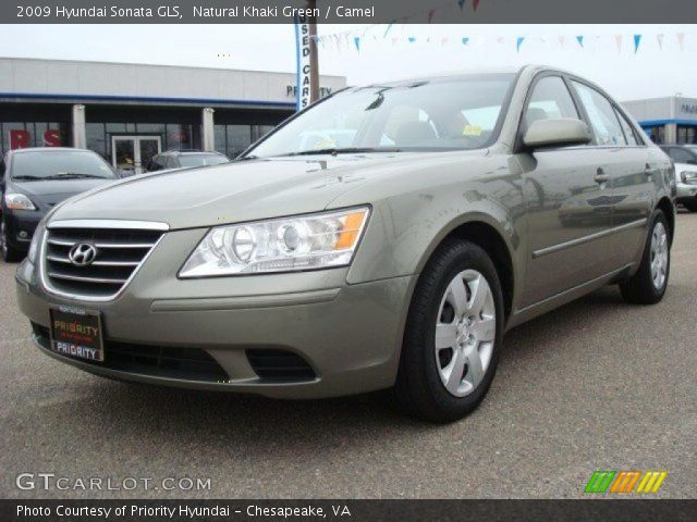 2009 Hyundai Sonata GLS in Natural Khaki Green