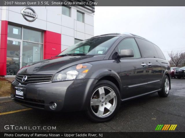 2007 Nissan Quest 3.5 SE in Smoke Gray Metallic