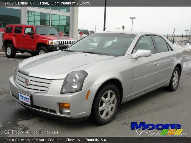 2007 Cadillac CTS Sedan in Light Platinum