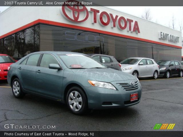 2007 Toyota Camry LE in Aloe Green Metallic