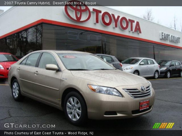 2007 Toyota Camry Hybrid in Desert Sand Mica