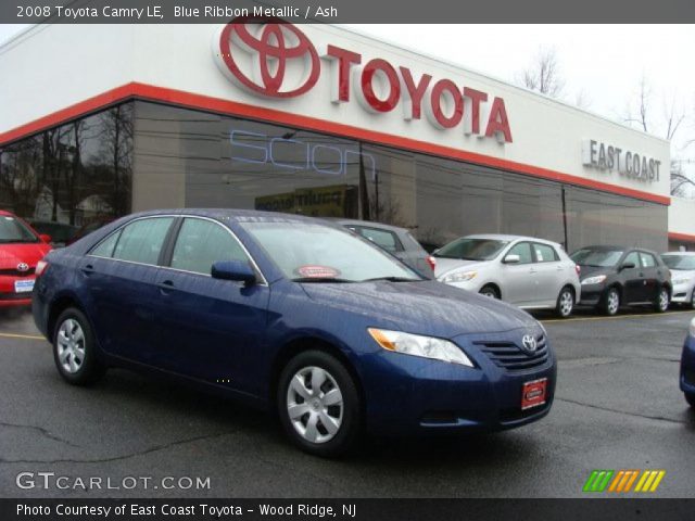 2008 Toyota Camry LE in Blue Ribbon Metallic