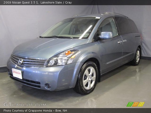 2009 Nissan Quest 3.5 S in Lakeshore Slate