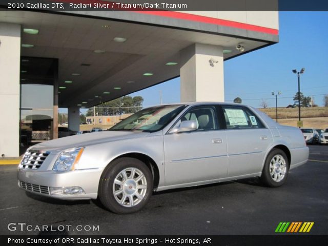 2010 Cadillac DTS  in Radiant Silver