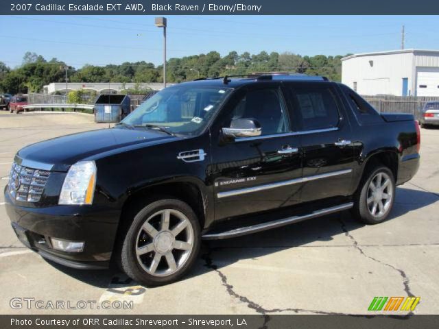 2007 Cadillac Escalade EXT AWD in Black Raven