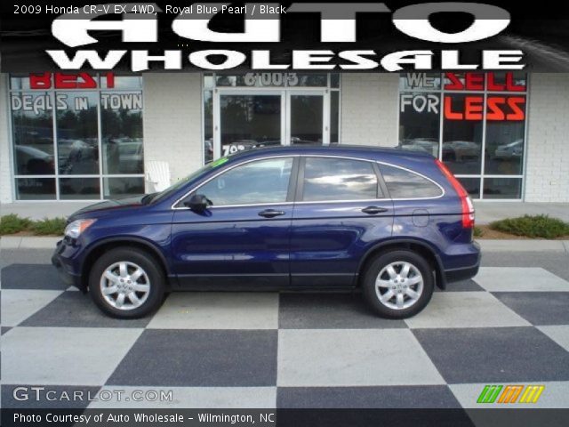 2009 Honda CR-V EX 4WD in Royal Blue Pearl