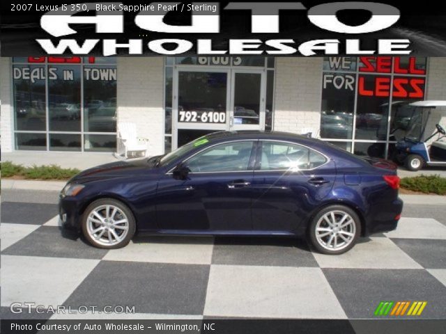 2007 Lexus IS 350 in Black Sapphire Pearl