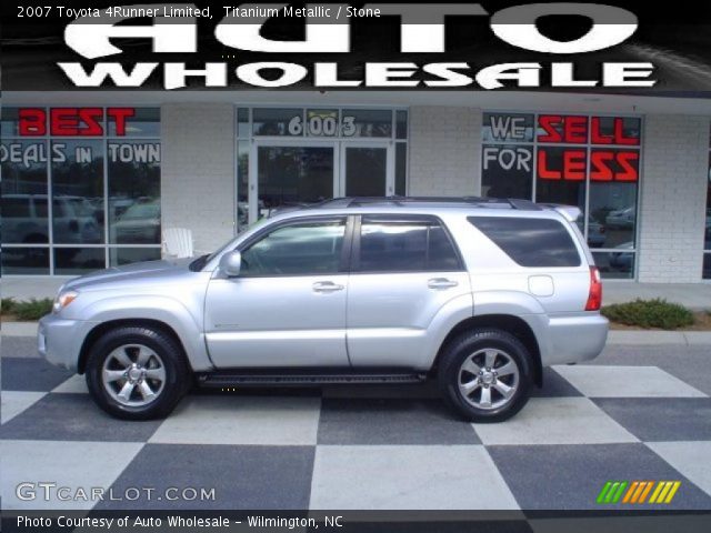 2007 Toyota 4Runner Limited in Titanium Metallic