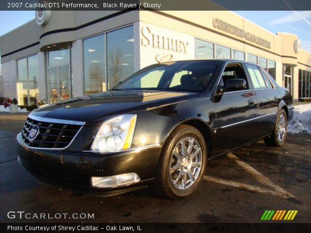2007 Cadillac DTS Performance in Black Raven