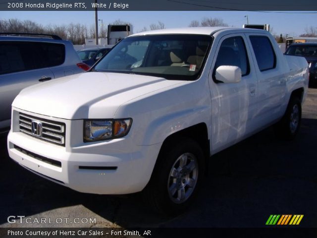 2008 Honda Ridgeline RTS in White