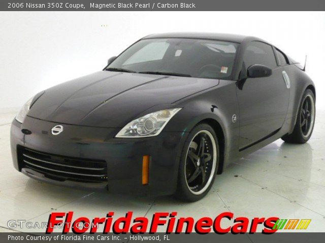 2006 Nissan 350Z Coupe in Magnetic Black Pearl