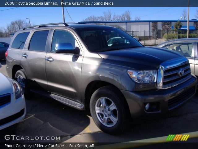 2008 Toyota Sequoia Limited in Pyrite Gray Mica