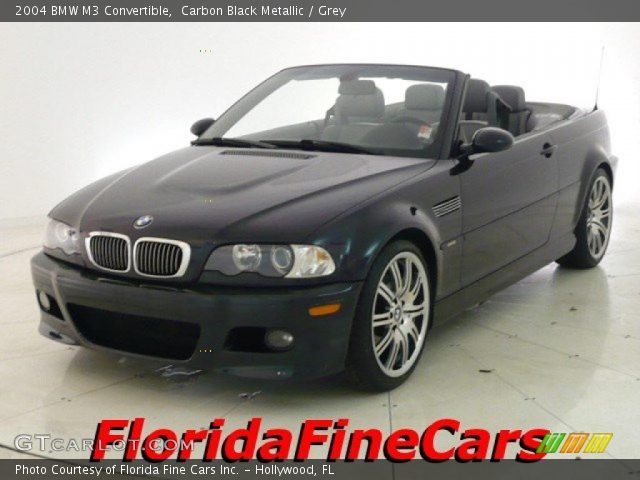 2004 BMW M3 Convertible in Carbon Black Metallic