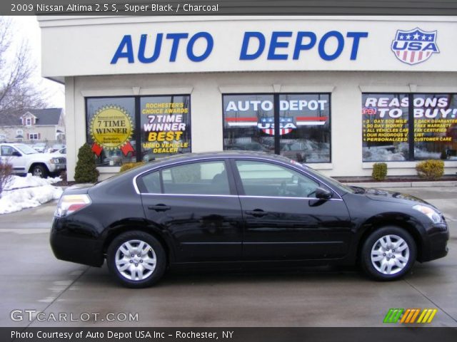 2009 Nissan Altima 2.5 S in Super Black
