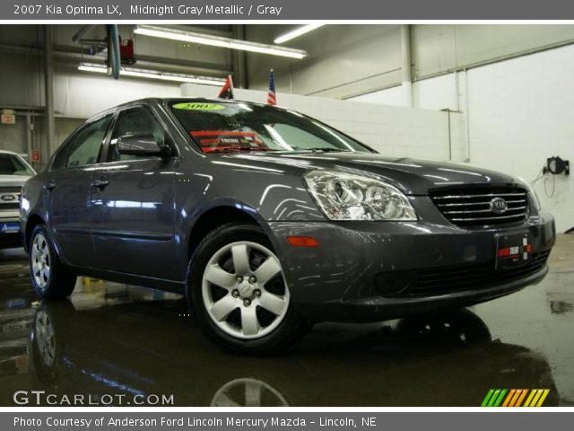 2007 Kia Optima LX in Midnight Gray Metallic