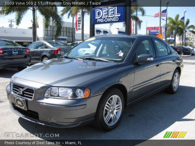 2009 Volvo S60 2.5T in Titanium Grey Metallic