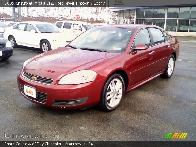 2009 Chevrolet Impala LTZ in Red Jewel Tintcoat