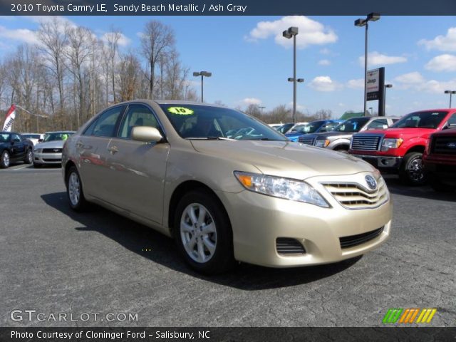 2010 Toyota Camry LE in Sandy Beach Metallic