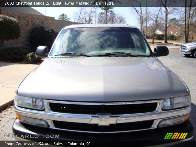 2003 Chevrolet Tahoe LS in Light Pewter Metallic