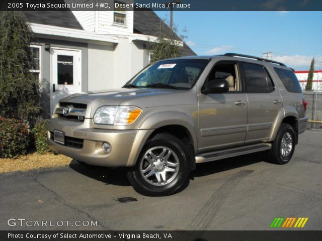 2005 Toyota Sequoia Limited 4WD in Desert Sand Mica