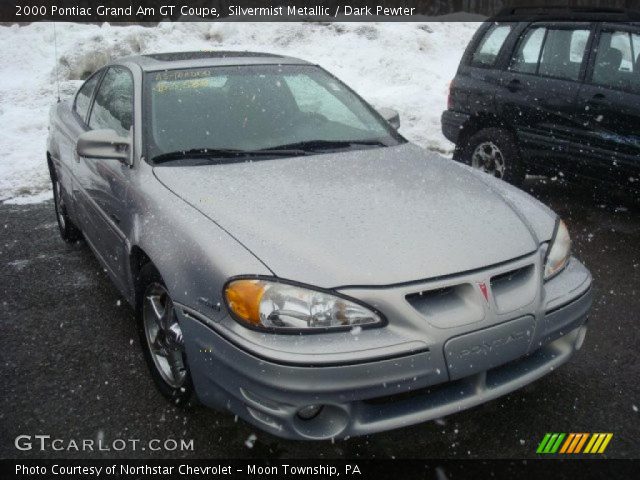 2000 Pontiac Grand Am GT Coupe in Silvermist Metallic