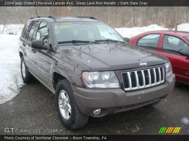 2004 Jeep Grand Cherokee Laredo 4x4 in Deep Lava Red Metallic