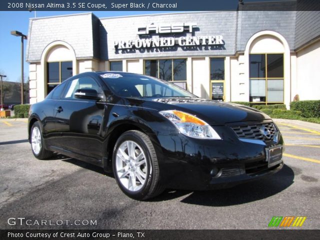 2008 Nissan Altima 3.5 SE Coupe in Super Black