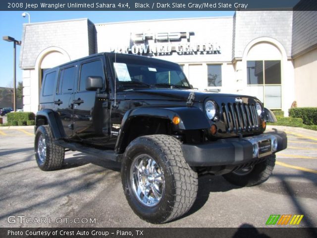 2008 Jeep Wrangler Unlimited Sahara 4x4 in Black