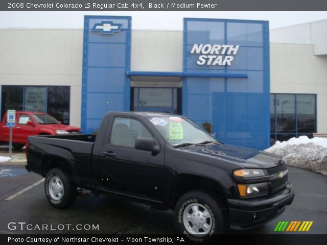 2008 Chevrolet Colorado LS Regular Cab 4x4 in Black