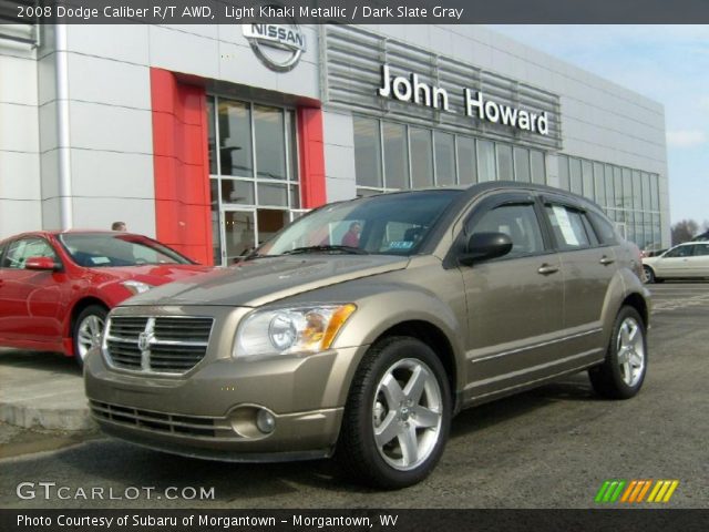 2008 Dodge Caliber R/T AWD in Light Khaki Metallic