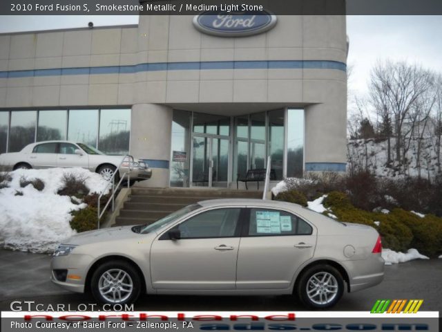 2010 Ford Fusion S in Smokestone Metallic