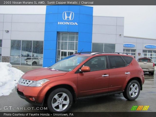 2003 Nissan Murano SL AWD in Sunlit Copper Metallic