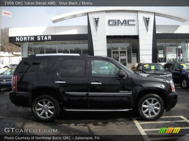 2008 GMC Yukon Denali AWD in Onyx Black