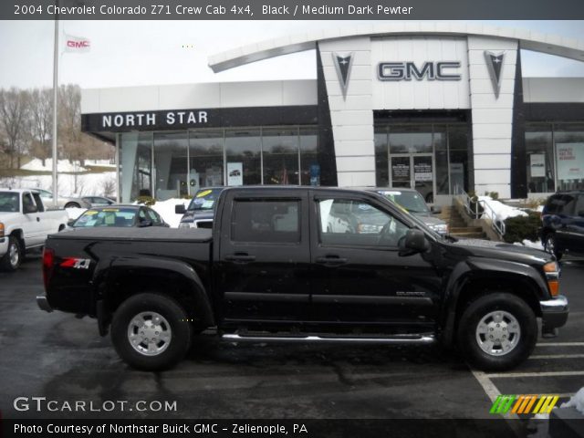 2004 Chevrolet Colorado Z71 Crew Cab 4x4 in Black