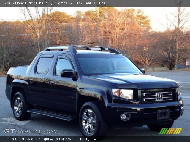 2006 Honda Ridgeline RTL in Nighthawk Black Pearl
