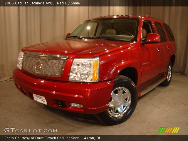 2006 Cadillac Escalade AWD in Red E
