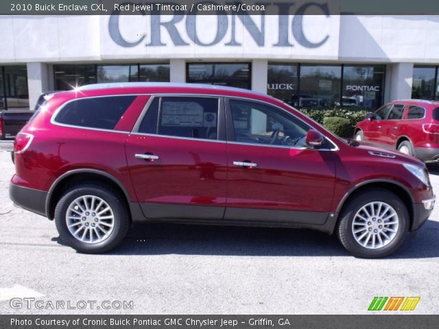 2010 Buick Enclave CXL in Red Jewel Tintcoat