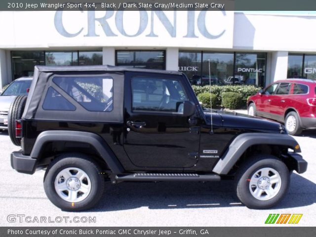 2010 Jeep Wrangler Sport 4x4 in Black