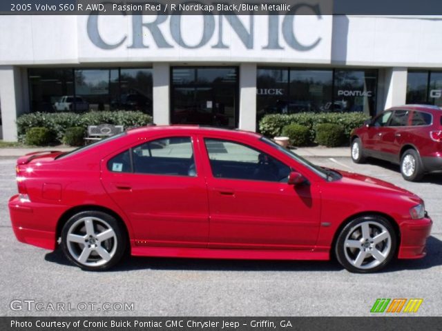 2005 Volvo S60 R AWD in Passion Red