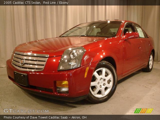 2005 Cadillac CTS Sedan in Red Line