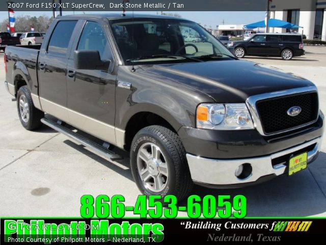 2007 Ford F150 XLT SuperCrew in Dark Stone Metallic