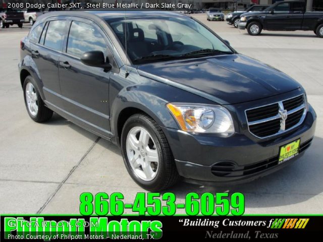 2008 Dodge Caliber SXT in Steel Blue Metallic