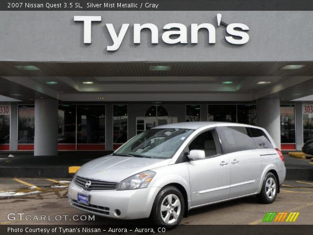 2007 Nissan Quest 3.5 SL in Silver Mist Metallic
