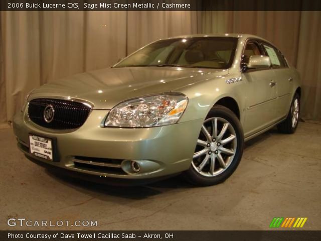2006 Buick Lucerne CXS in Sage Mist Green Metallic