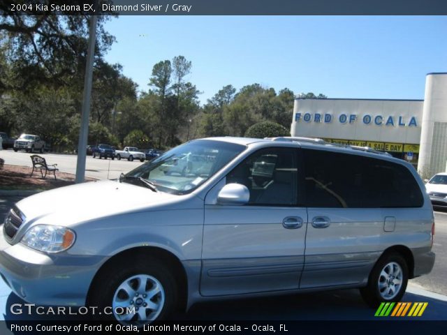 2004 Kia Sedona EX in Diamond Silver